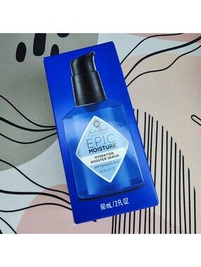 Jack Black Epic Moisture Hydration Booster Serum with Hyaluronic Acid 2 Oz